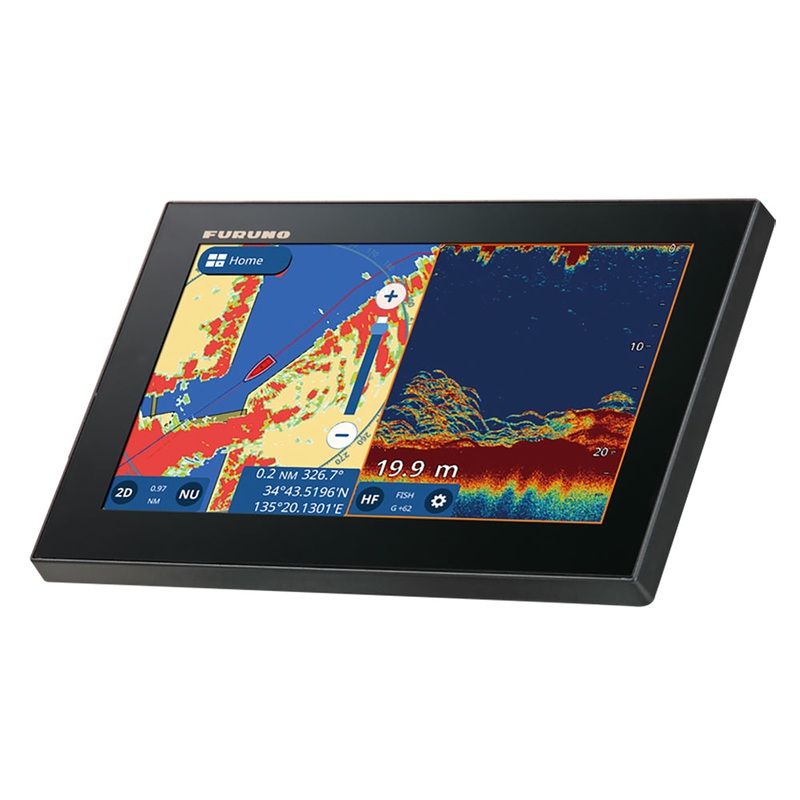 Furuno GP1971F 9″ GPS/Chartplotter/Fishfinder 50/200, 600W, 1kW, Single Channel  CHIRP [GP1971F]