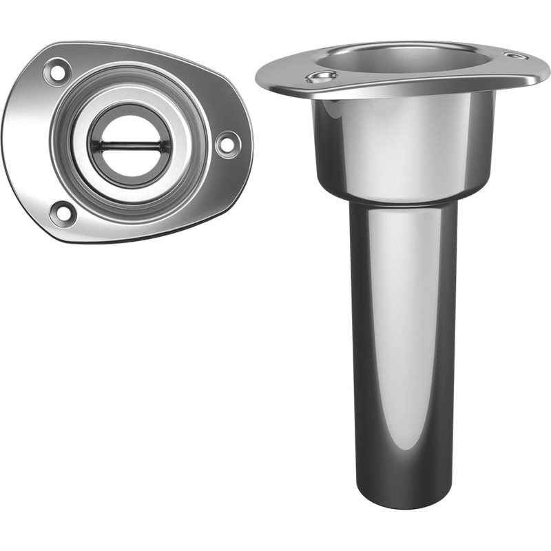 Mate Series Stainless Steel 0 Rod  Cup Holder – Open – Oval Top [C2000ND]