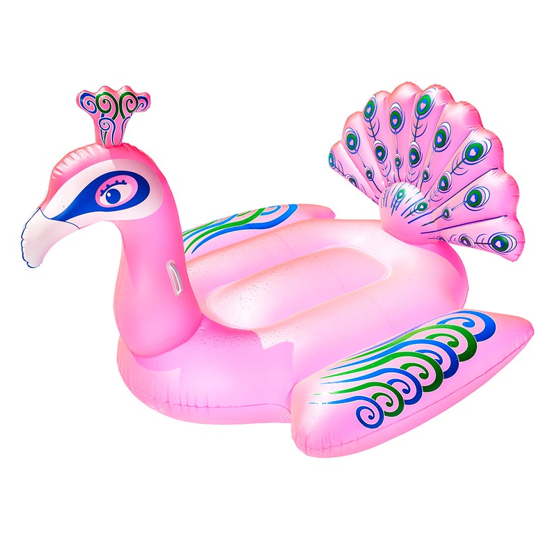 Aqua Leisure Aqua Flash Light Up Princess Peacock Ride-On Float – Pink [AFR13613PK]