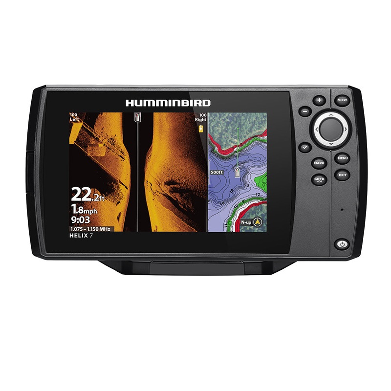 Humminbird HELIX 7 CHIRP MEGA SI Fishfinder/GPS Combo G3 w/Transom Mount Transducer [410950-1]