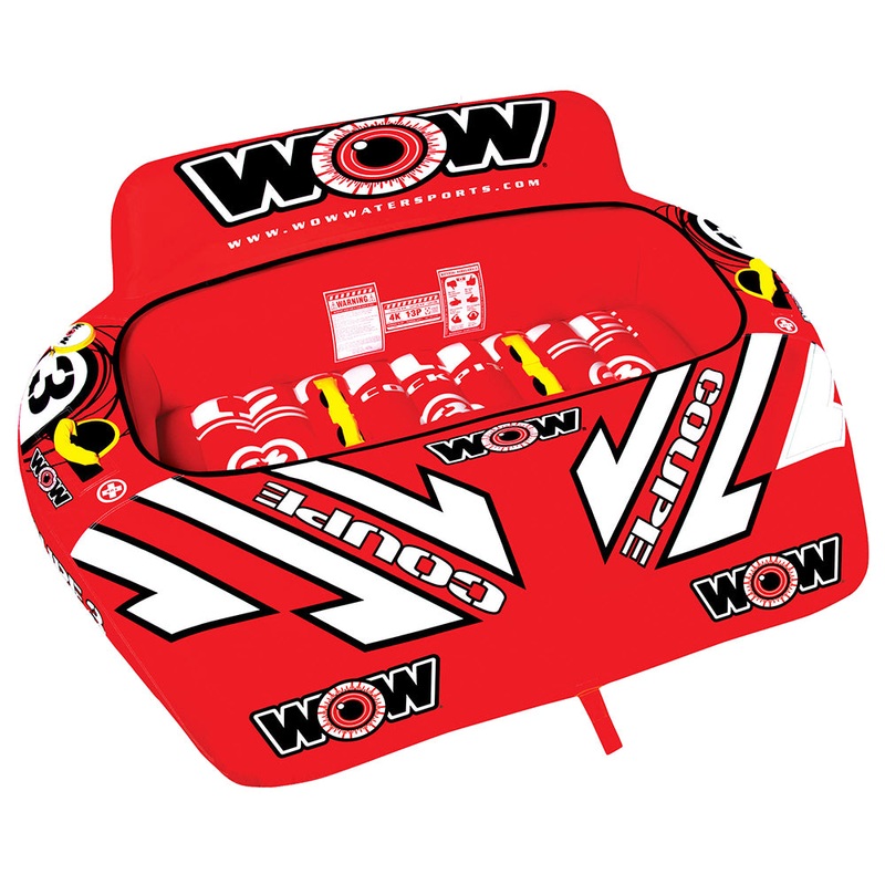 WOW Watersports 3P Coupe Cockpit Towable – 3 Person [21-1080]