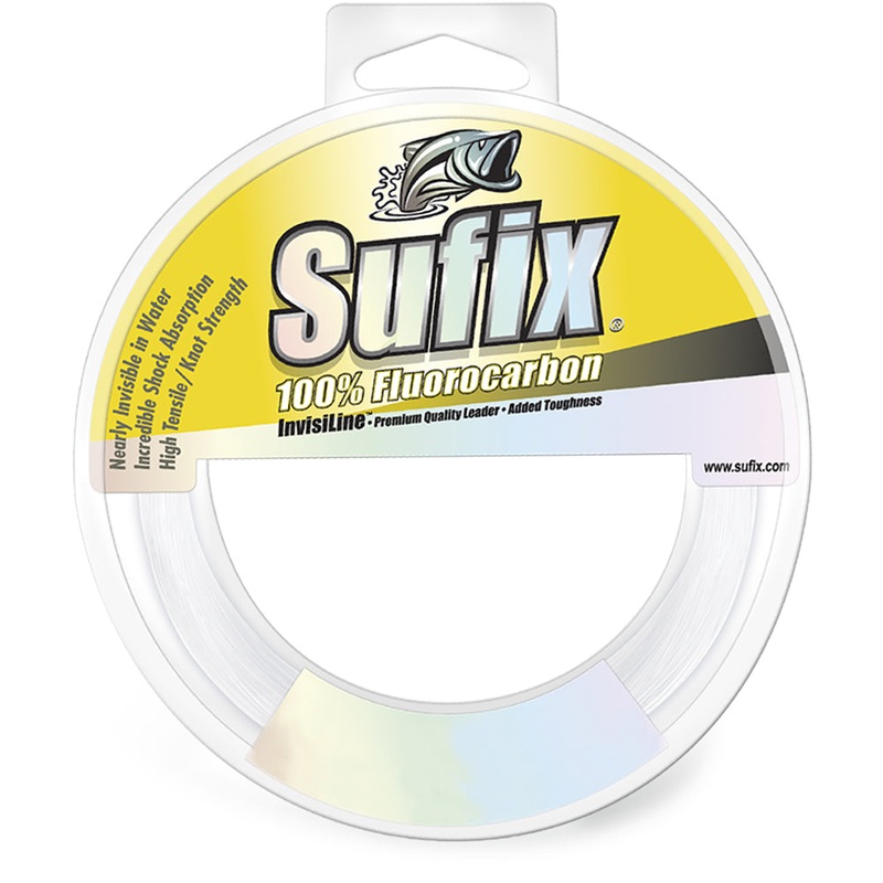 Sufix 100% Fluorocarbon Invisiline Leader – 80lb – 110yds [682-080]