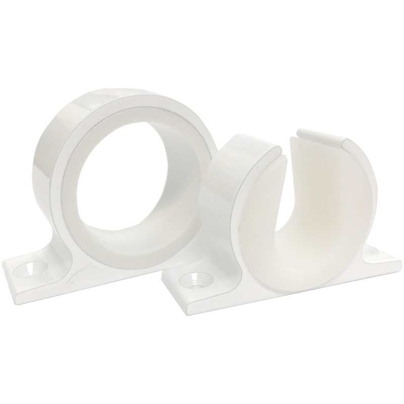 Lees Tackle Single Rod Rack Set – White Powder Coat Finish [MC70WH]