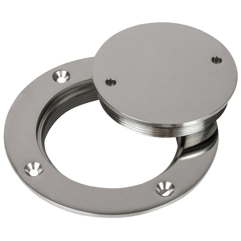 Sea-Dog Stainless Steel Deck Plate – 3″ [335653-1]
