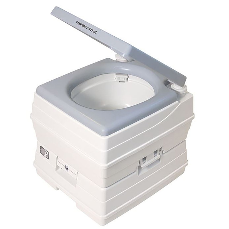 Dock Edge Passport Potty Portable Toilet – Grey – 18L [DEF150101]