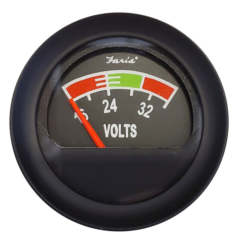Faria 2″ Voltmeter (16-36V) [VP0142]