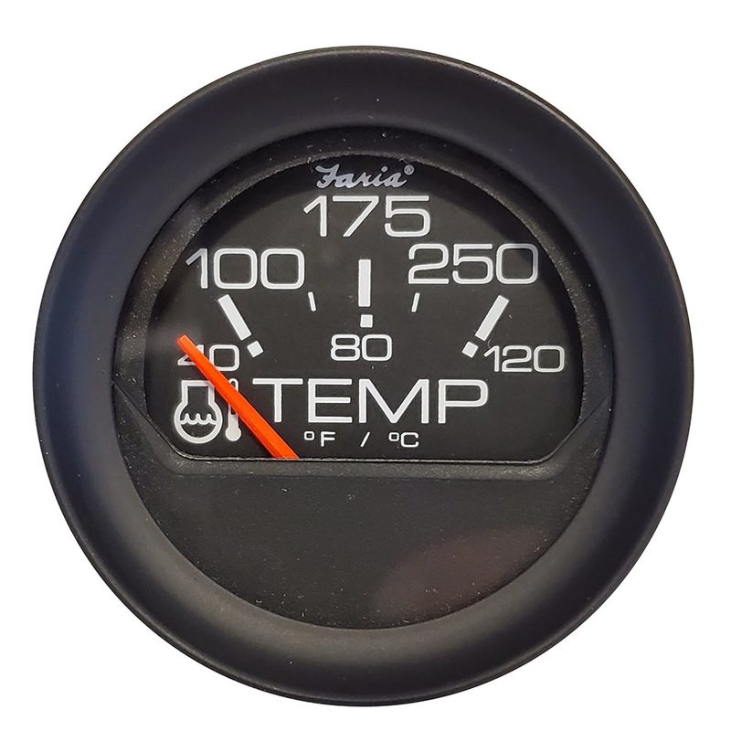 Faria 2″ Water Temperature Gauge (100-200F) [GP0649]