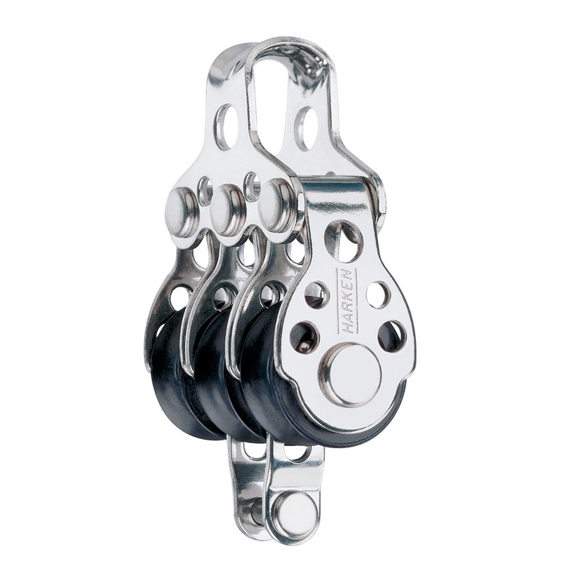 Harken 16mm Triple Block w/Becket – Fishing [409F]