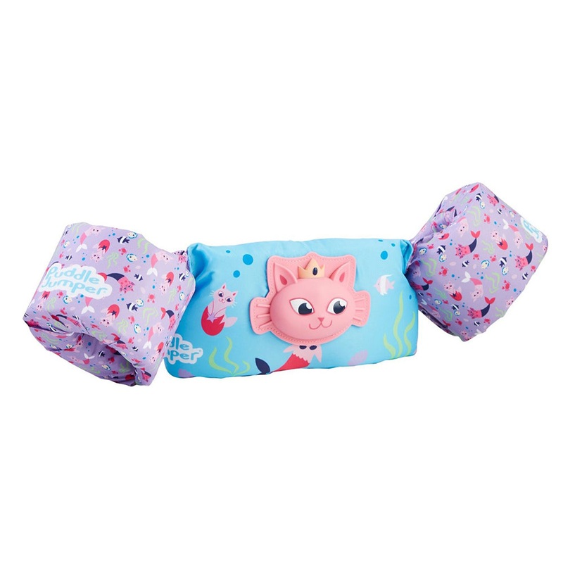 Puddle Jumper Kids Life Jacket – 3D Cat Mermaid – 30-50lbs [3000005715]