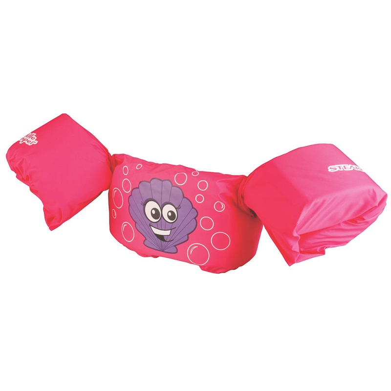 Puddle Jumper Kids Life Jacket Cancun Series – Clam – 30-50lbs [3000002177]