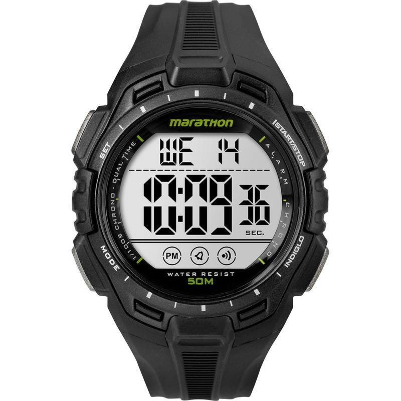 Timex Marathon Digital Full-Size Watch – Black [TW5K94800M6]