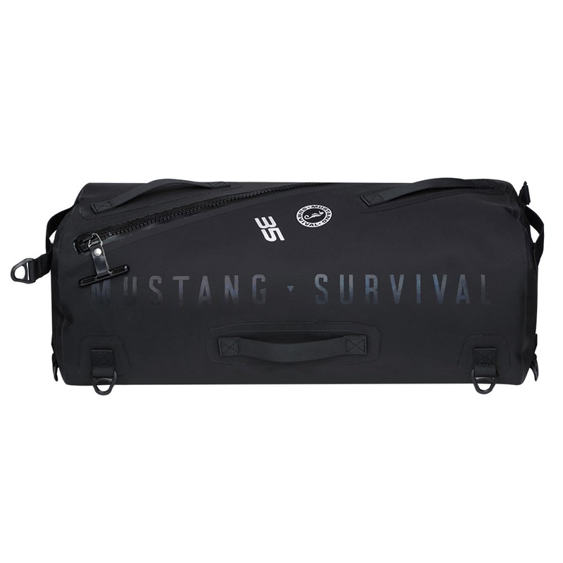 Mustang Greenwater 35 Liter Waterproof Deck Bag – Black [MA2611/02-13]