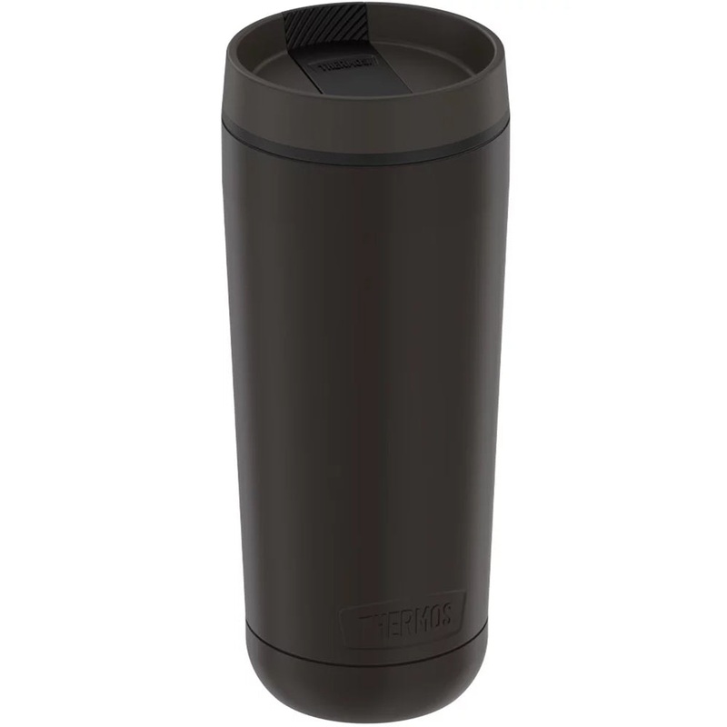 Thermos Guardian Collection Stainless Steel Tumbler 5 Hours Hot/14 Hours Cold – 18oz – Espresso Black [TS1319BK4]