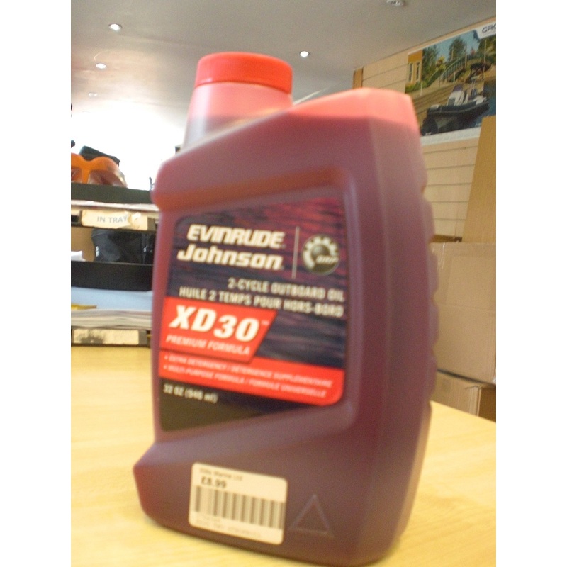 Evinrude Johnson 2-Cycle Outboard Oil 0779744