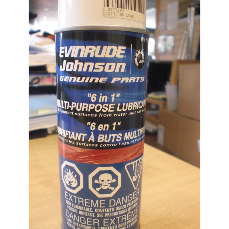 Evinrude Johnson 6 in 1 Multipurpose Lubricant 0777192