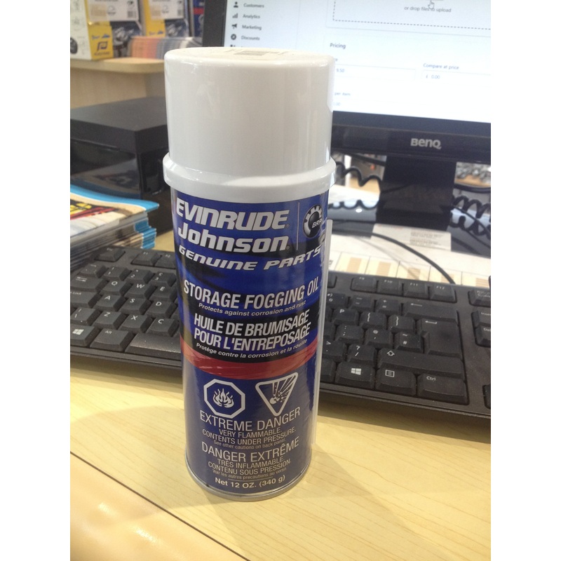 Evinrude Johnson Storage Fogging Oil 0777186