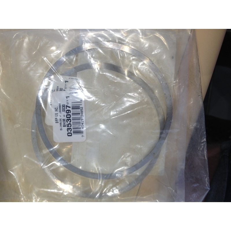 Evinrude Etec Gearcase Shim 0353097