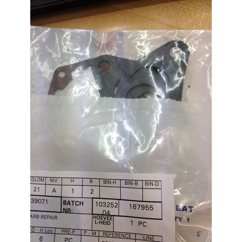 Carb repair kit assembly 0439071