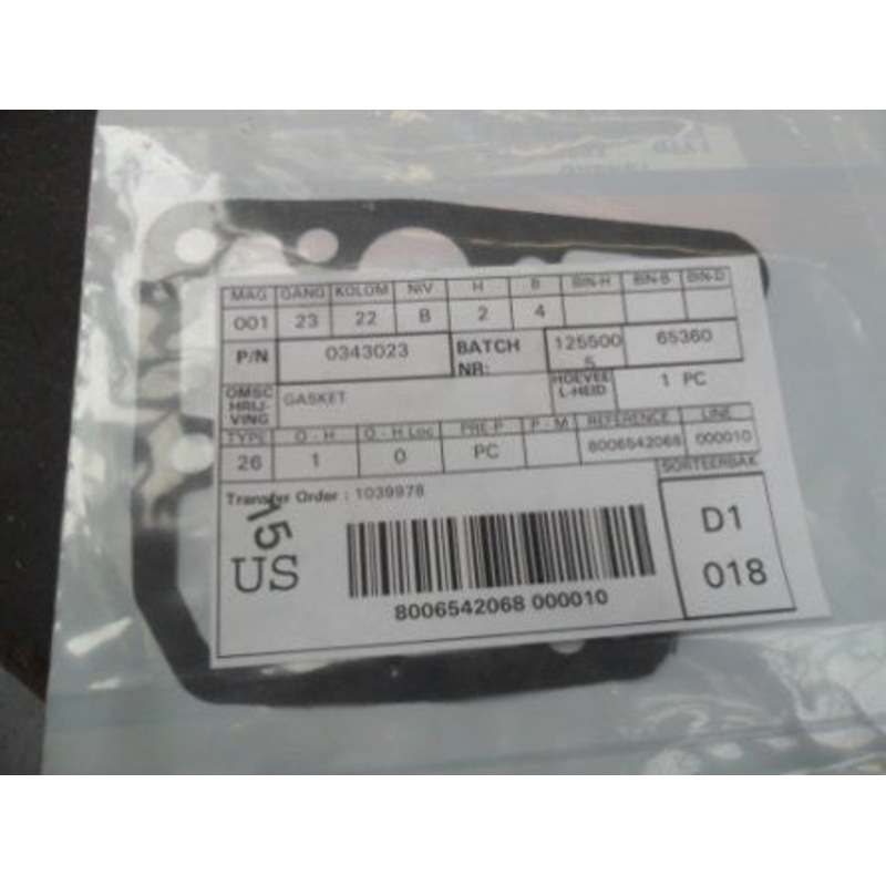 Evinrude Johnson Gasket 0343023