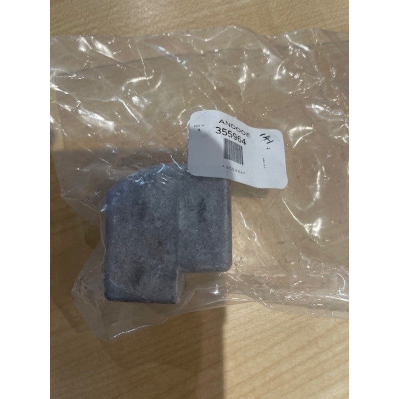 Evinrude Etec G2 Genuine Gearcase Anode 0355964