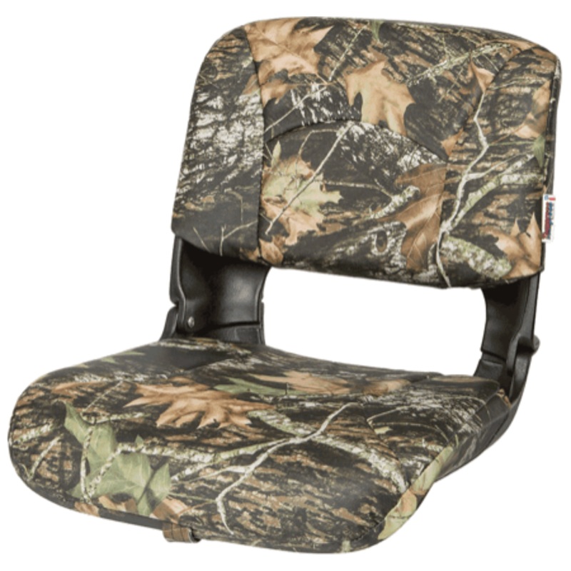 Boatmates High Back Seat Mossy Oak/Bu [45622]