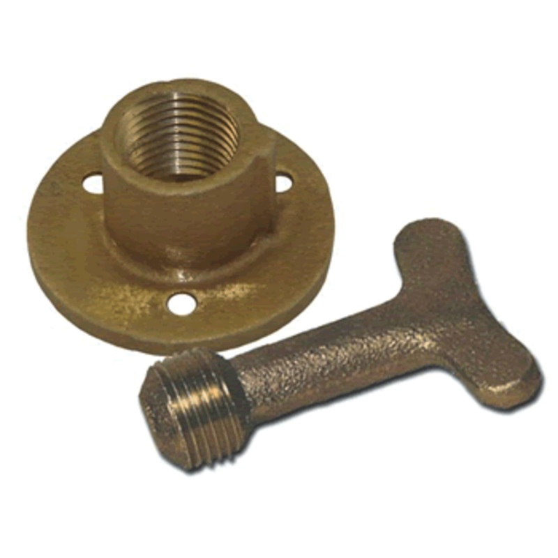 Buck Algonquin Drain Plug 1/2″ Comp W/T-Hndl [00DP84T]