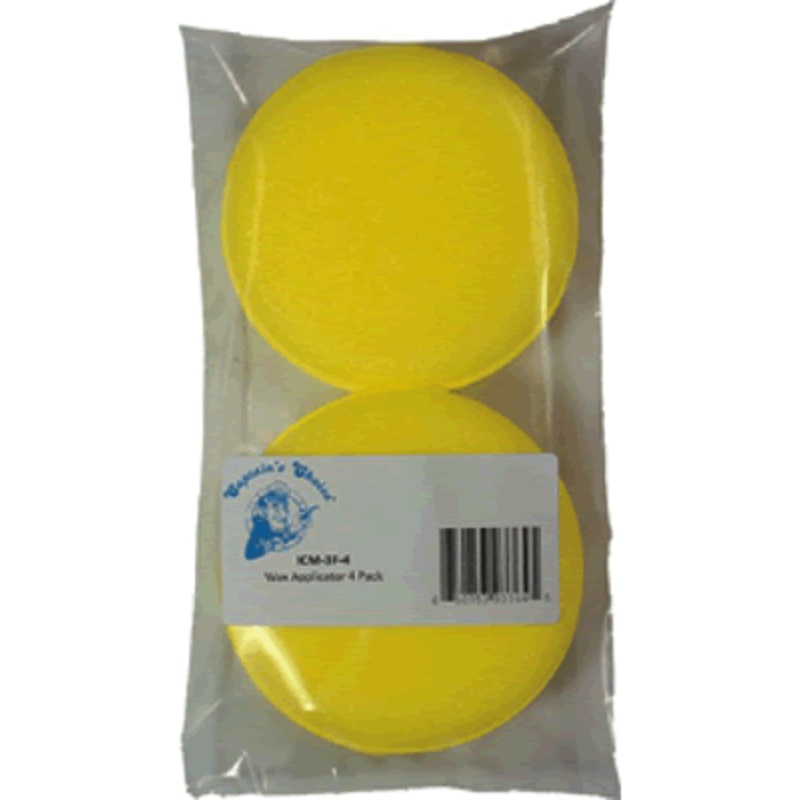 Captain’s Choice Foam Wax Applicator (4-PK) [ICM-3F-4]
