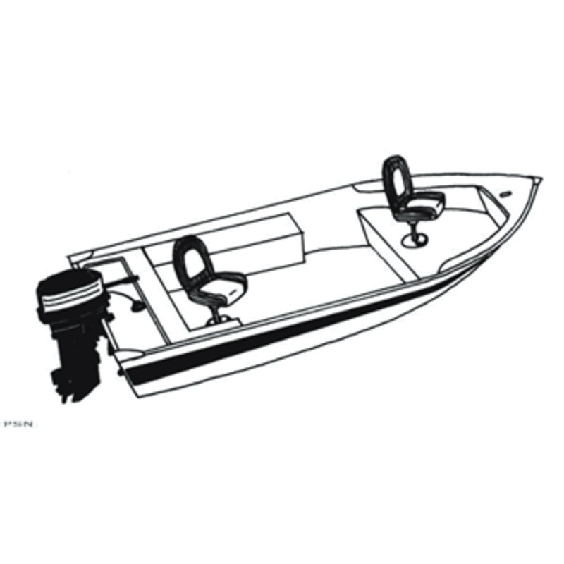 Carver Cover 15.5′ Cl 74″W Haze Gray [71115P10]