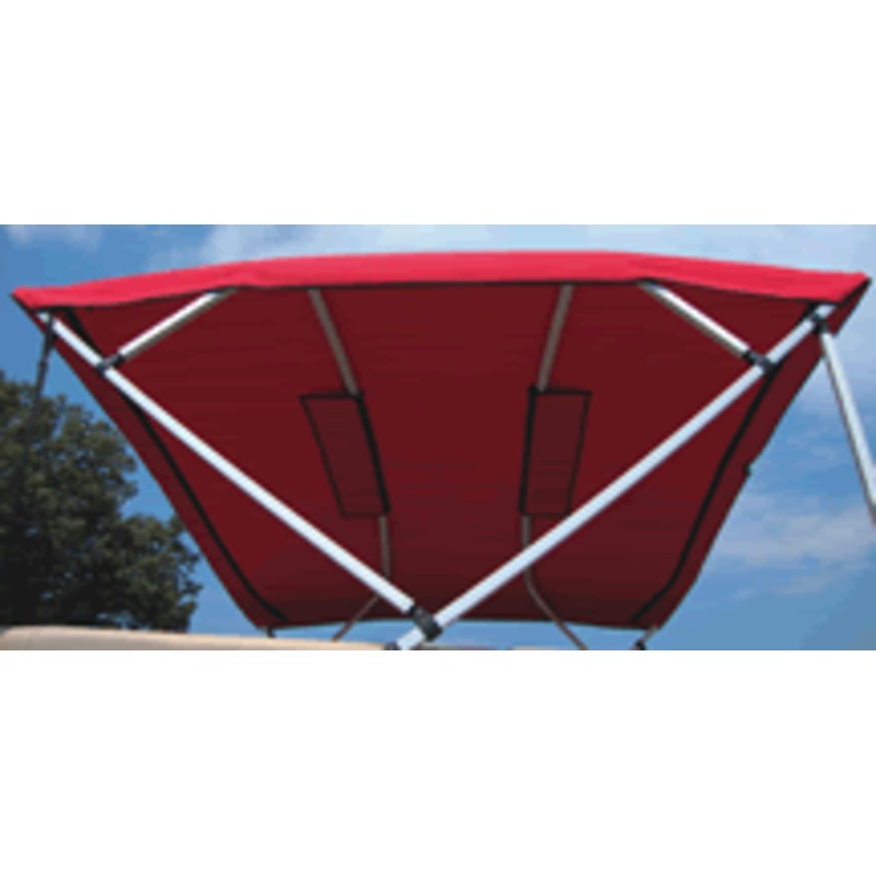 Carver Pontoon Bimini Top Burgand(08) [A(8SQ)4893TB-08]