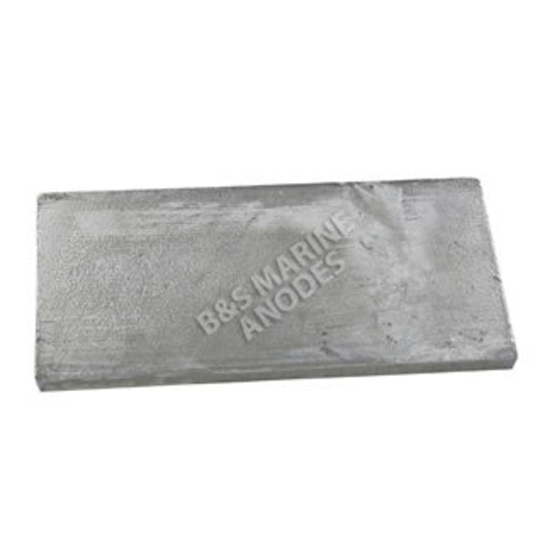 B & S Marine Solid Zinc Plate 1/2″X6″X12″ [BSM12X6X12]