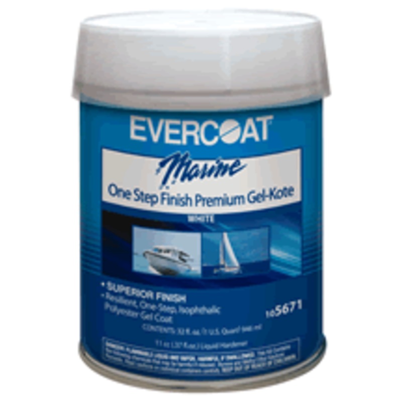 Evercoat One Step Finish Gelcoat White [105671]