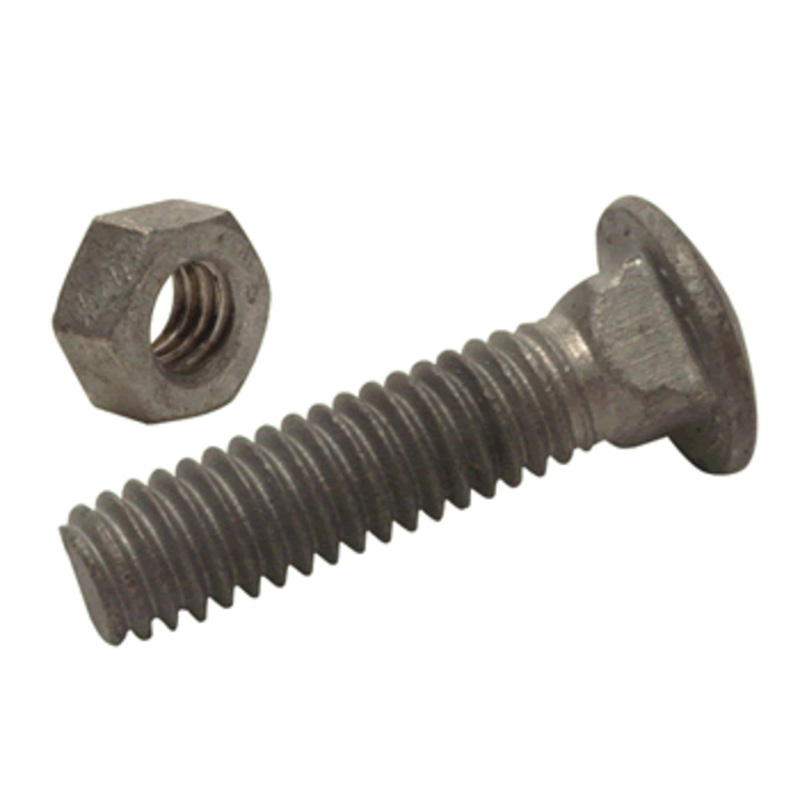 Marine Fasteners Hg Carriage Bolt 3/8×2-1/2 [BCGHDG3/8C2.5-P50]