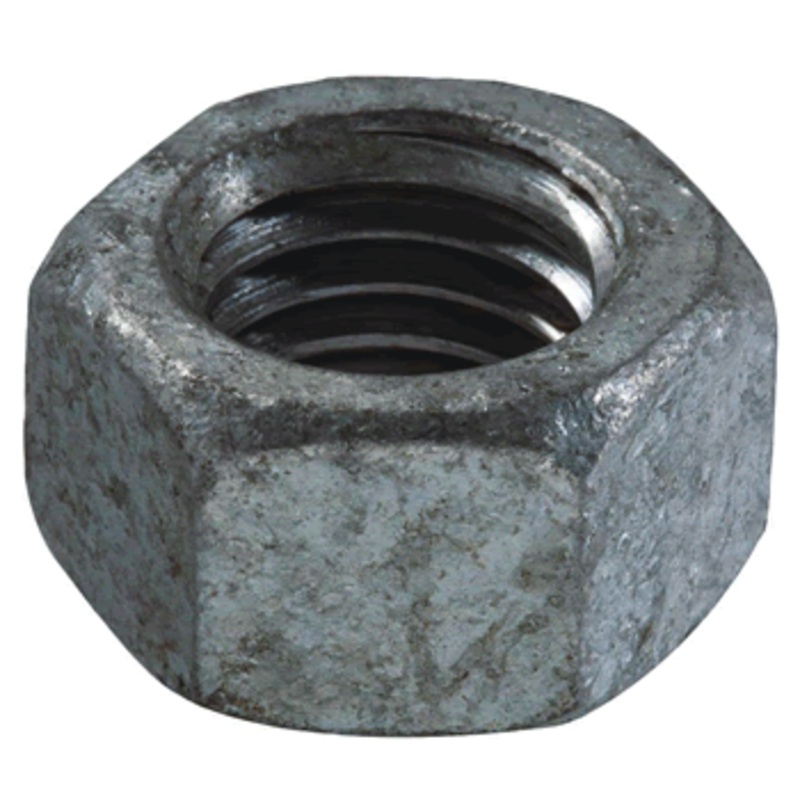Marine Fasteners Hg Hex Nut 1/4-20 [NFIHDG1/4C-P100]