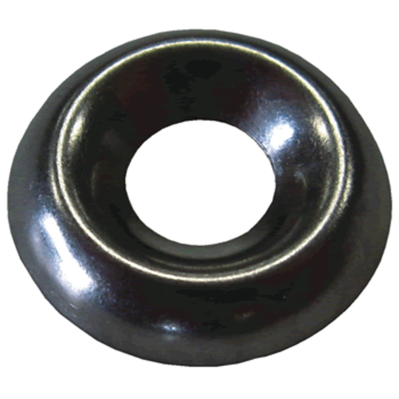 Marine Fasteners SS Finishing Washer #6 [WFISS6-P100]