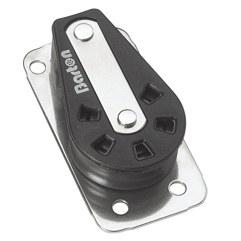 Barton Marine Series 2 Single Cheek Block – 35mm [N02 160]