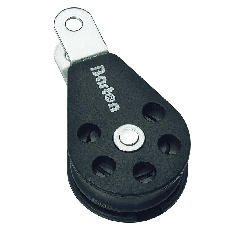 Barton Marine Series 3 Single Fixed Eye Clevis Pin Block – 45mm [N03 090]