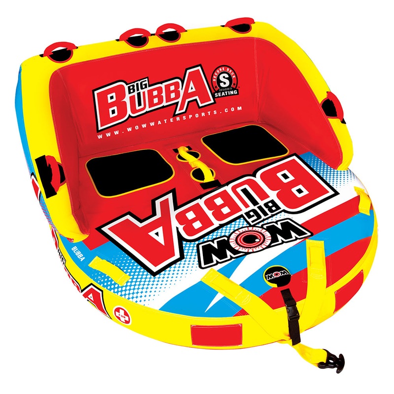 WOW Watersports Big Bubba HI-VIS 2P Towable – 2 Person [17-1050]
