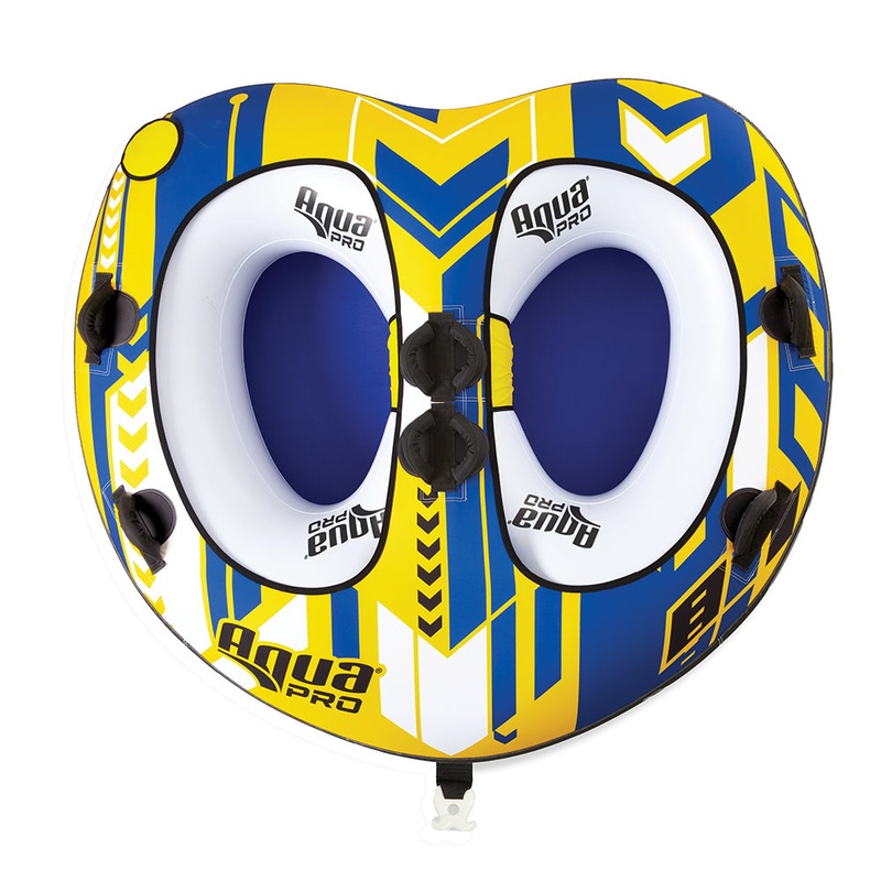 Aqua Leisure Aqua Pro 68″ Two-Rider Towable [APL20416]