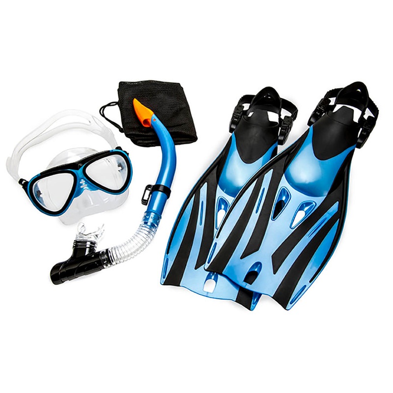Aqua Leisure Ion Junior 5-Piece Dive Set – Ages 7+ Childrens Size 9.5-13.5 [DPX5976S1L]