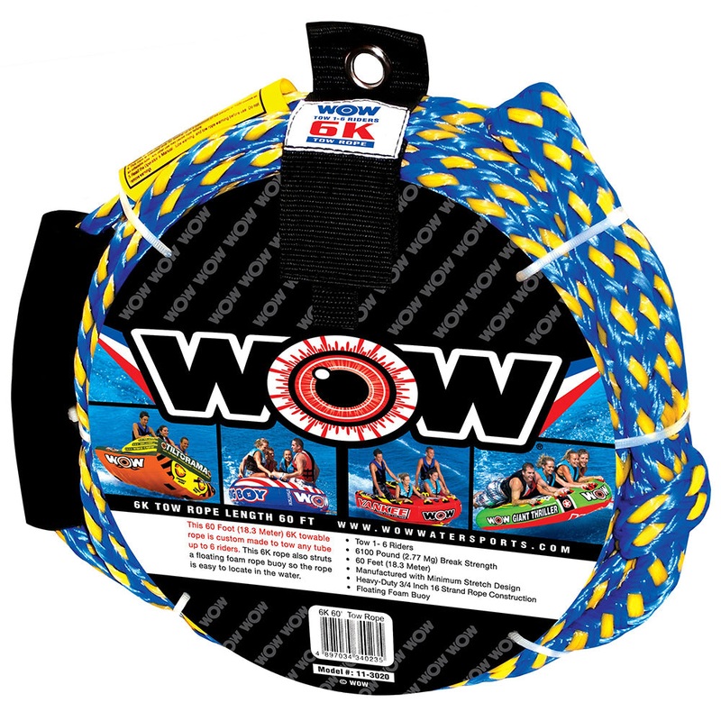 WOW Watersports 6K – 60 Tow Rope [11-3020]