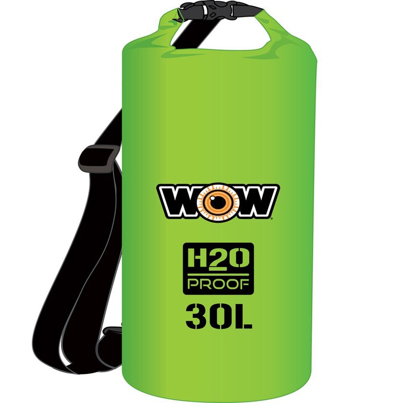 WOW Watersports H2O Proof Dry Bag – Green 30 Liter [18-5090G]