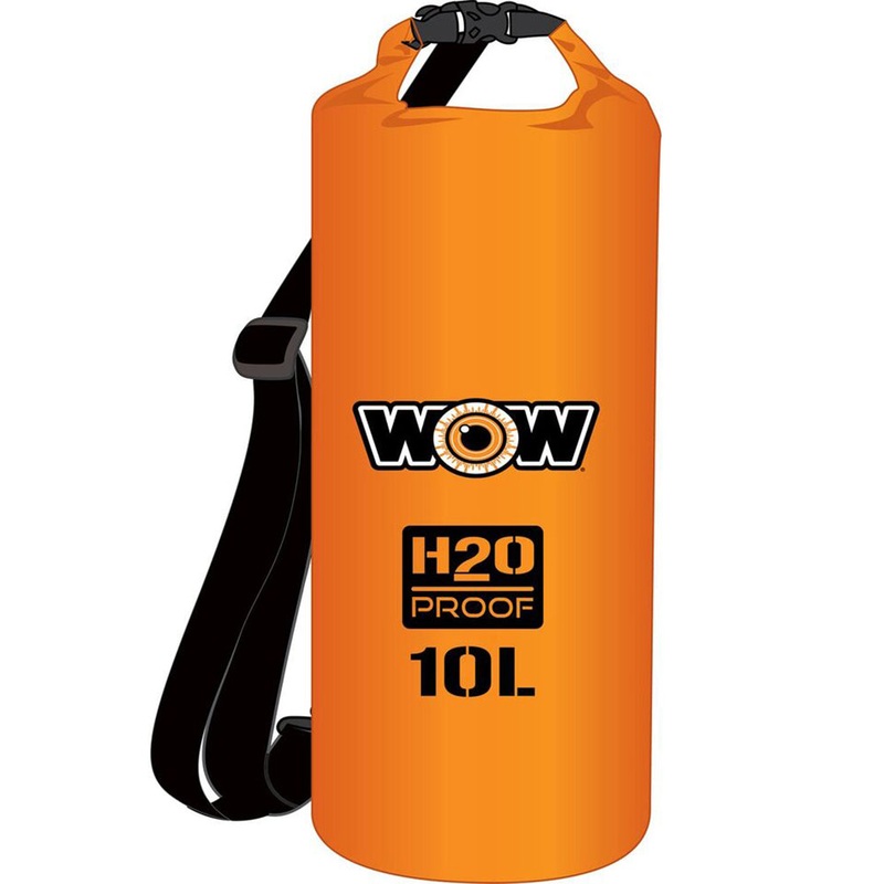 WOW Watersports H2O Proof Dry Bag – Orange 10 Liter [18-5070O]