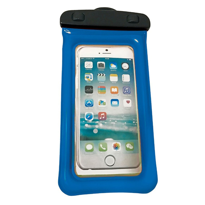 WOW Watersports H2O Proof Phone Holder – Blue 4″ x 8″ [18-5000B]