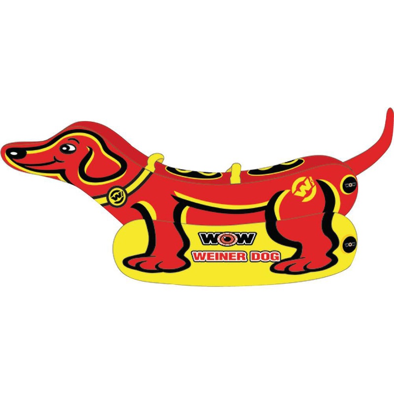 WOW Watersports Weiner Dog 2 Towable – 2 Person [19-1000]