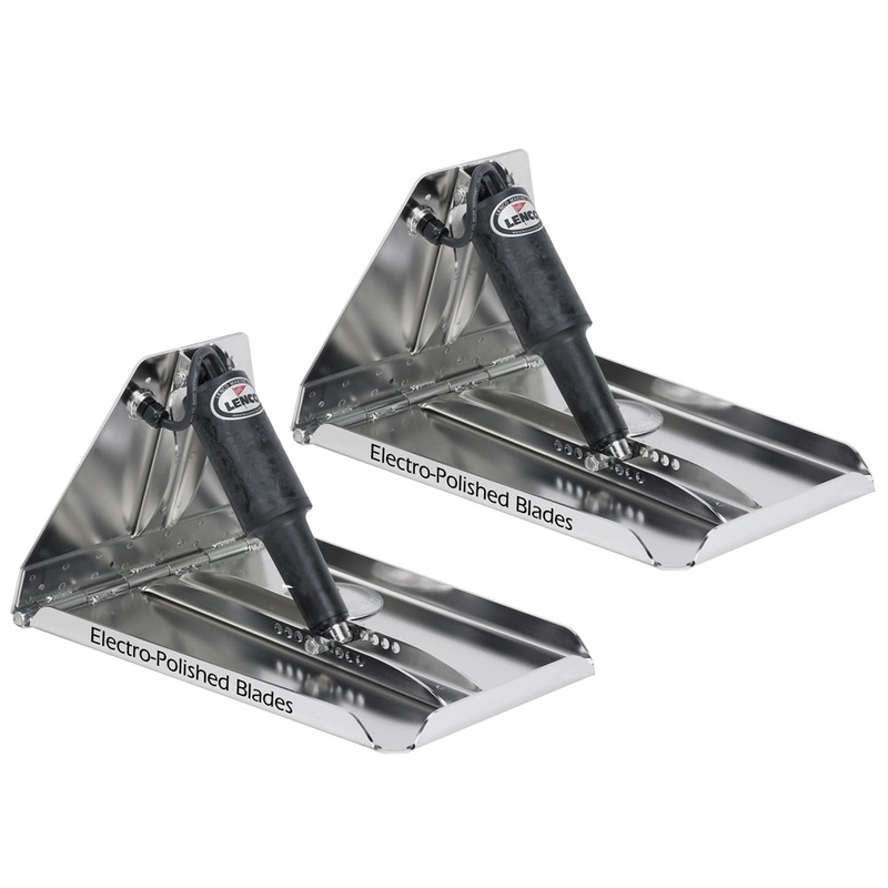 Lenco 17″ x 12″ Extreme Duty Performance Trim Tab Kit w/o   Switch Kit 12V [15045-101]