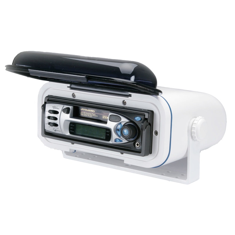 Poly-Planar Stereo Weather Enclosure – White [WC-400]