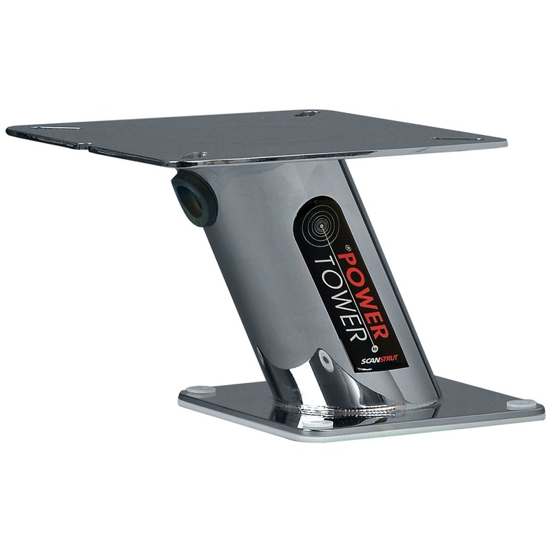 Scanstrut 6″ PowerTower Polished Stainless Steel f/Garmin & Furuno Domes [SPT1002]