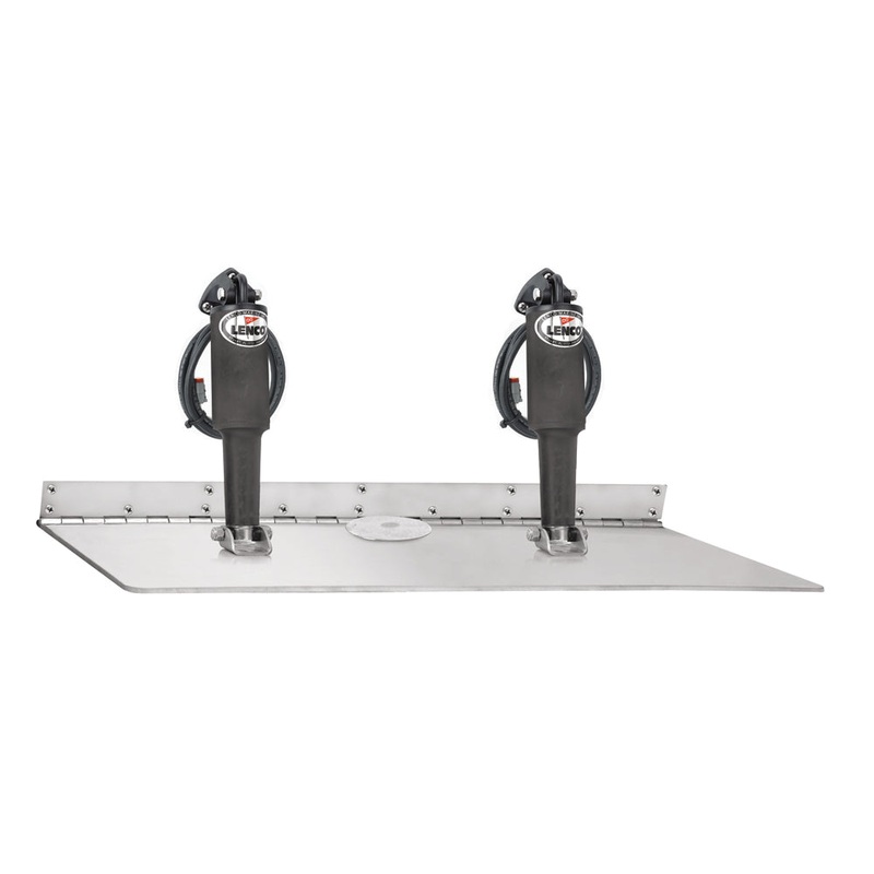Lenco 16″ x 24″ Dual Actuator Super Strong Trim Tab Kit w/o Switch Kit 12V [15022-101]