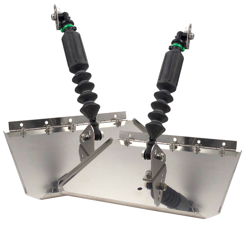 Nauticus ST780-30 Smart Tab Trim Tabs 7 X 8 f/10-12′ Boats w/20-25 HP [ST780-30]