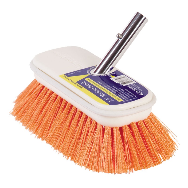 Swobbit 7.5″ Medium Brush – Orange [SW77350]